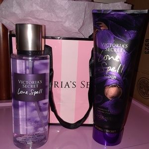 Victoria's Secret Love Spell Spray and lotion